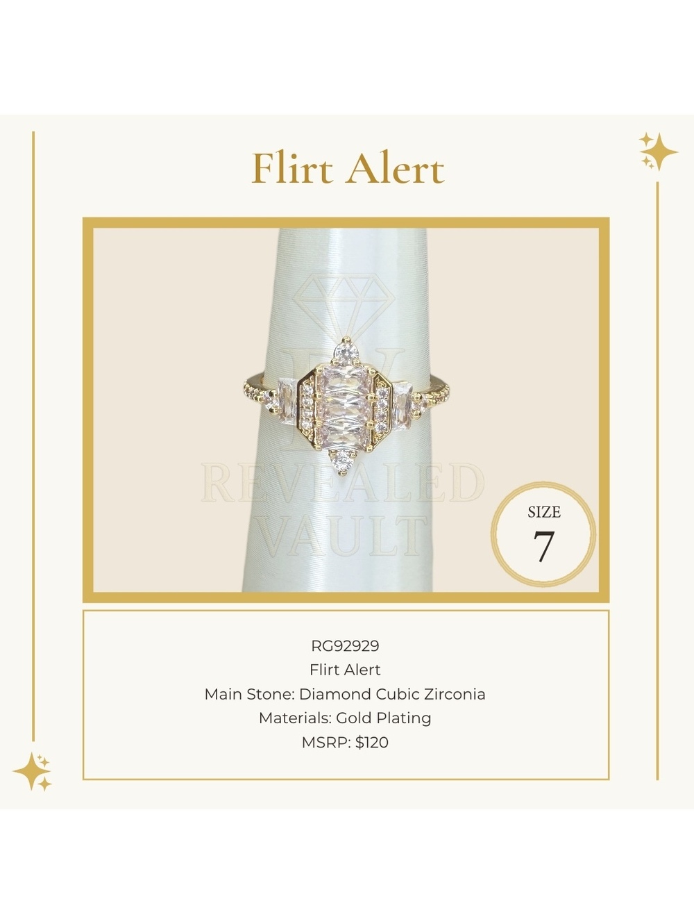 Flirt Alert - Size 7 - OG